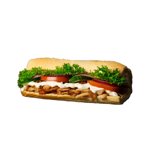 2 x Kyllingekebab Sandwich MENU