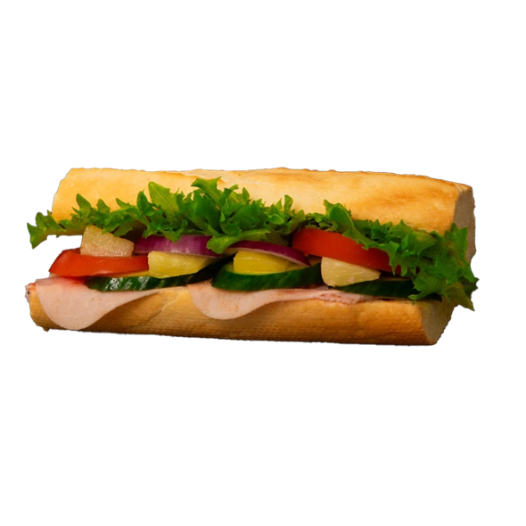 2 x Skinke & ananas sandwich MENU